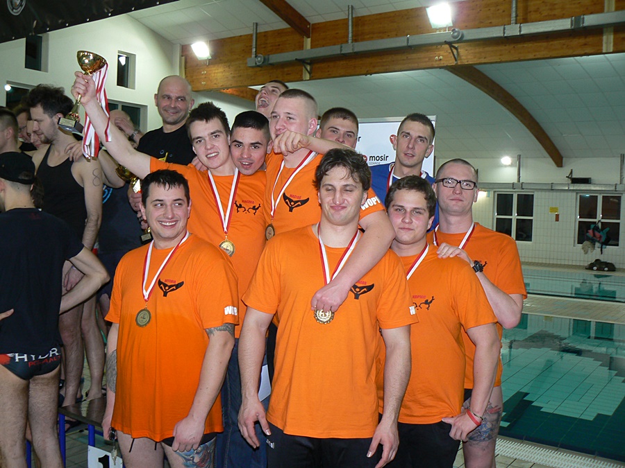 Hokej pod wodą Walenie Gdańsk 2013